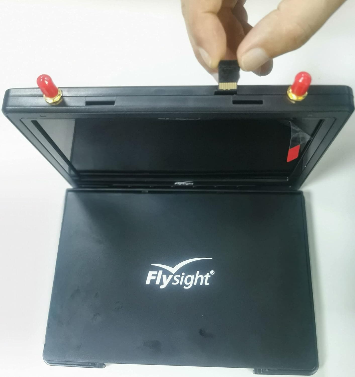 Flysight Black Pearl RC801 FPV Monitor DVR 5.8Ghz 40CH 7" HD Diversity Receiver 1024x600