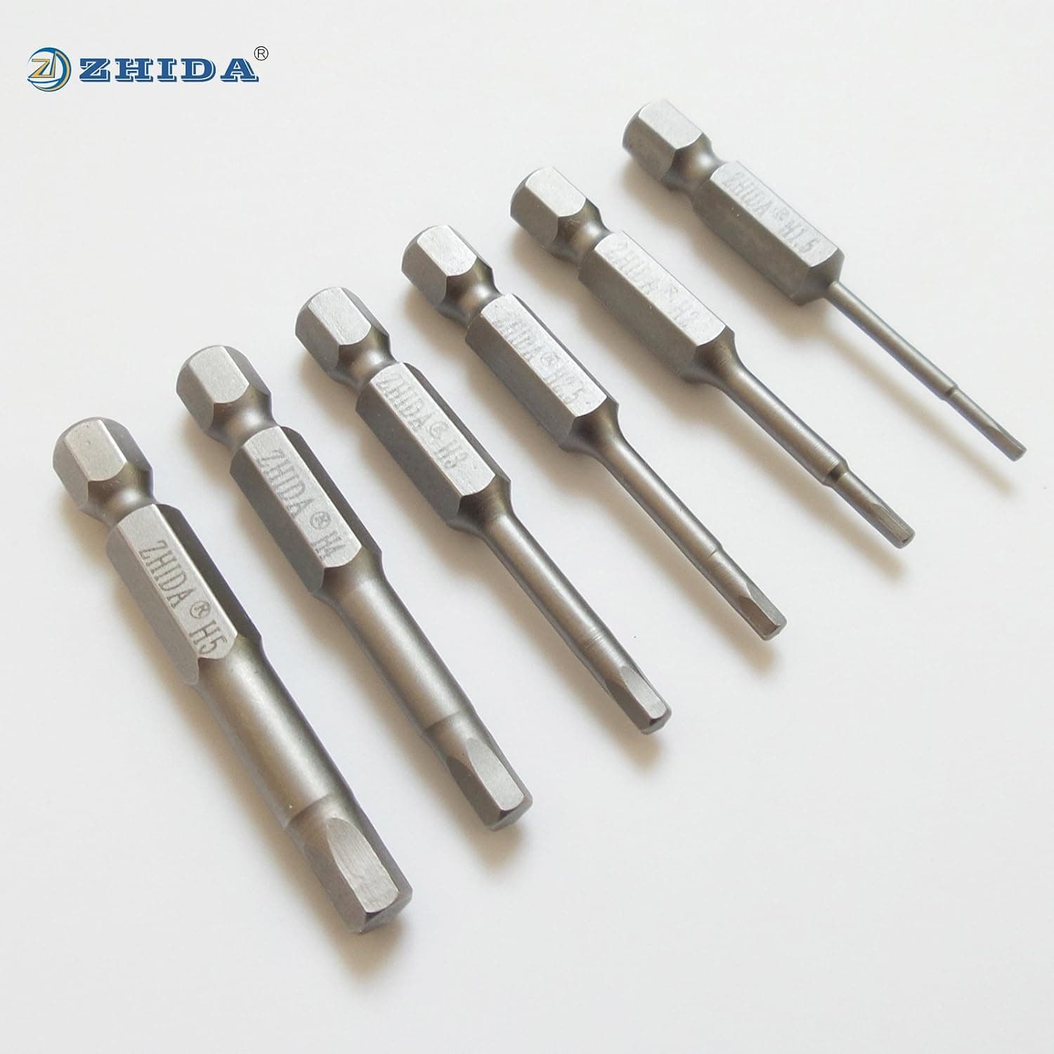 Allen Hex Screwdriver Bits Set H1.5 H2 H2.5 H3 H4 H5 H6
