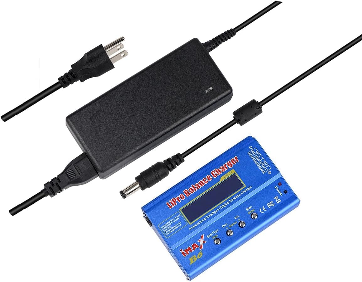 HOBBYMATE Imax B6 Clone Lipo Battery Balance Charger w/ AC Power Adapter