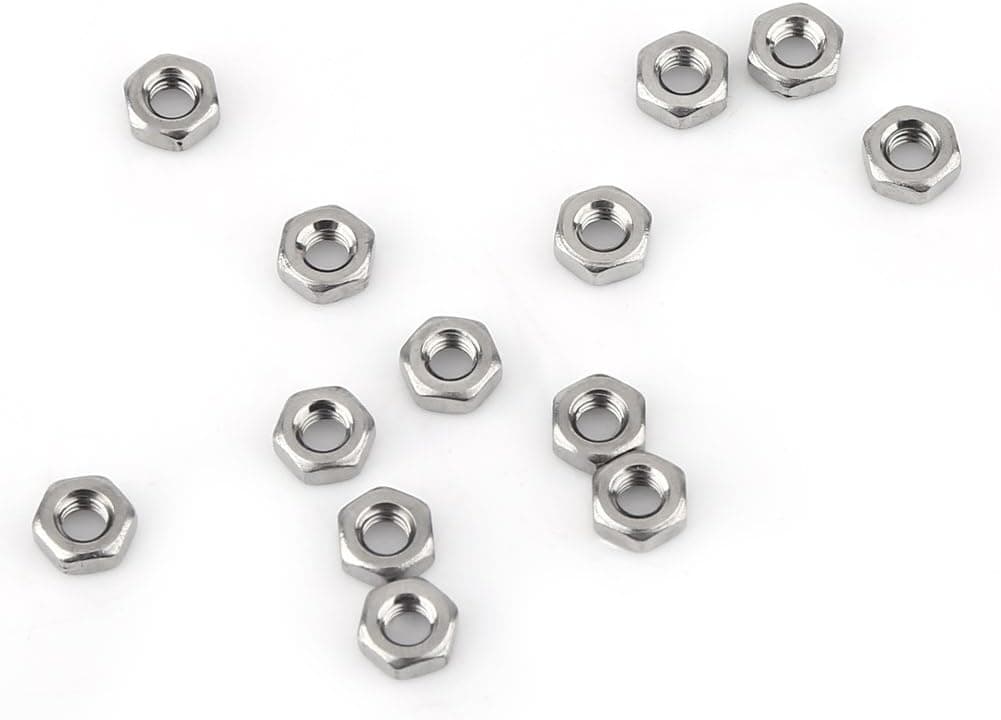 M3 Stainless Steel Button Head Hex Socket Cap Screws Nuts Assortment Set 300 Pieces