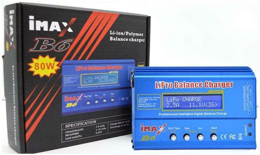 iMAX B6 Lipo NiMh Li-ion Ni-Cd RC Battery Balance Digital Charger Discharger
