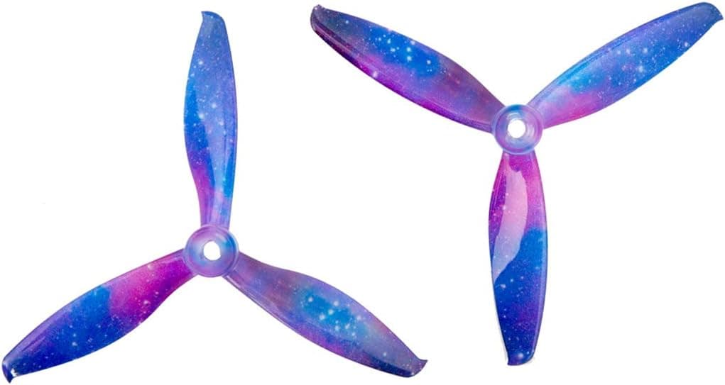 GEMFAN 5043 5inch 3 Blade CW CCW Propeller Starry Sky for DIY RC Drone FPV Racing (10 Pairs)