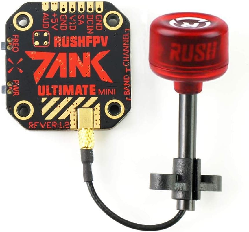 Rush Tank Mini FPV Transmitter 5.8GHz 48CH 25/200/500/800mW 20x20mm MMCX