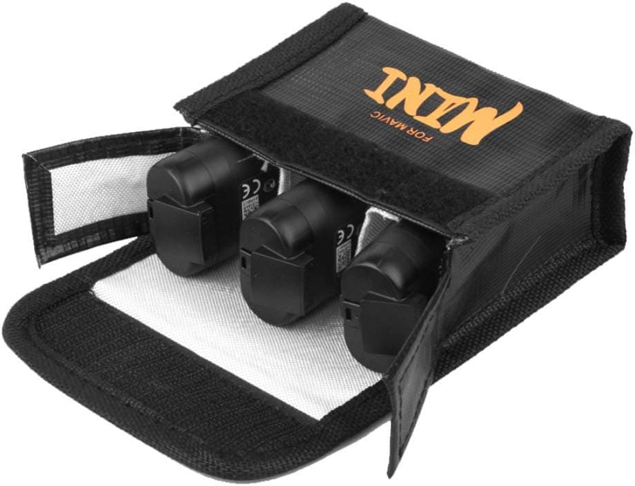 Fireproof Explosion-Proof Lipo Battery Safe Bag for DJI Mavic Mini 2 (Large)
