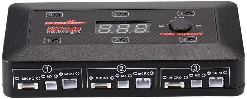 Ultra Power UP-S6 1S 3.7V LiPo LiHv Battery Charger with USB Port for Blade Inductrix