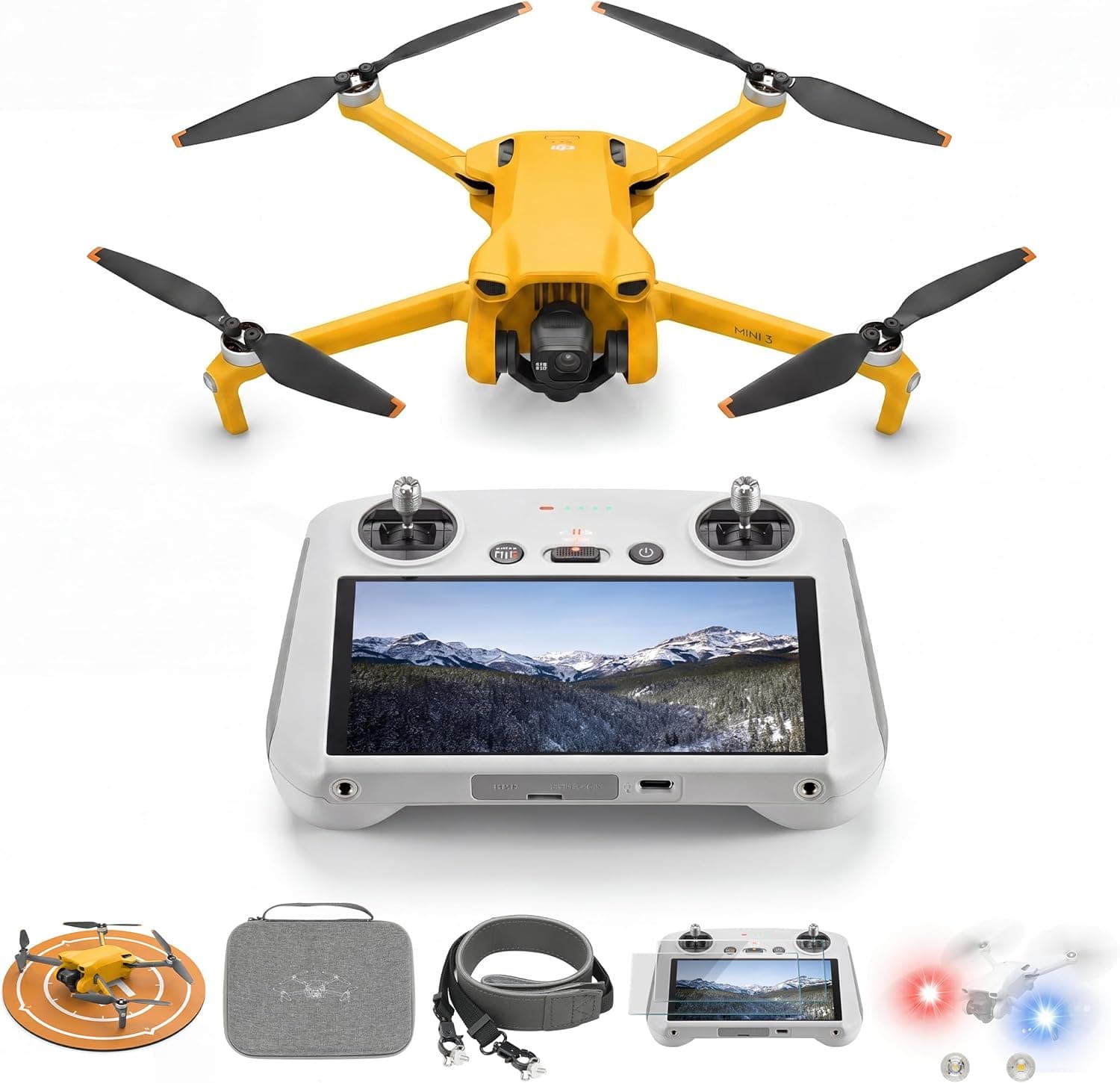 DJI Mini 3 Pro (DJI RC) 4K Video 48MP 34 Mins Less than 249g