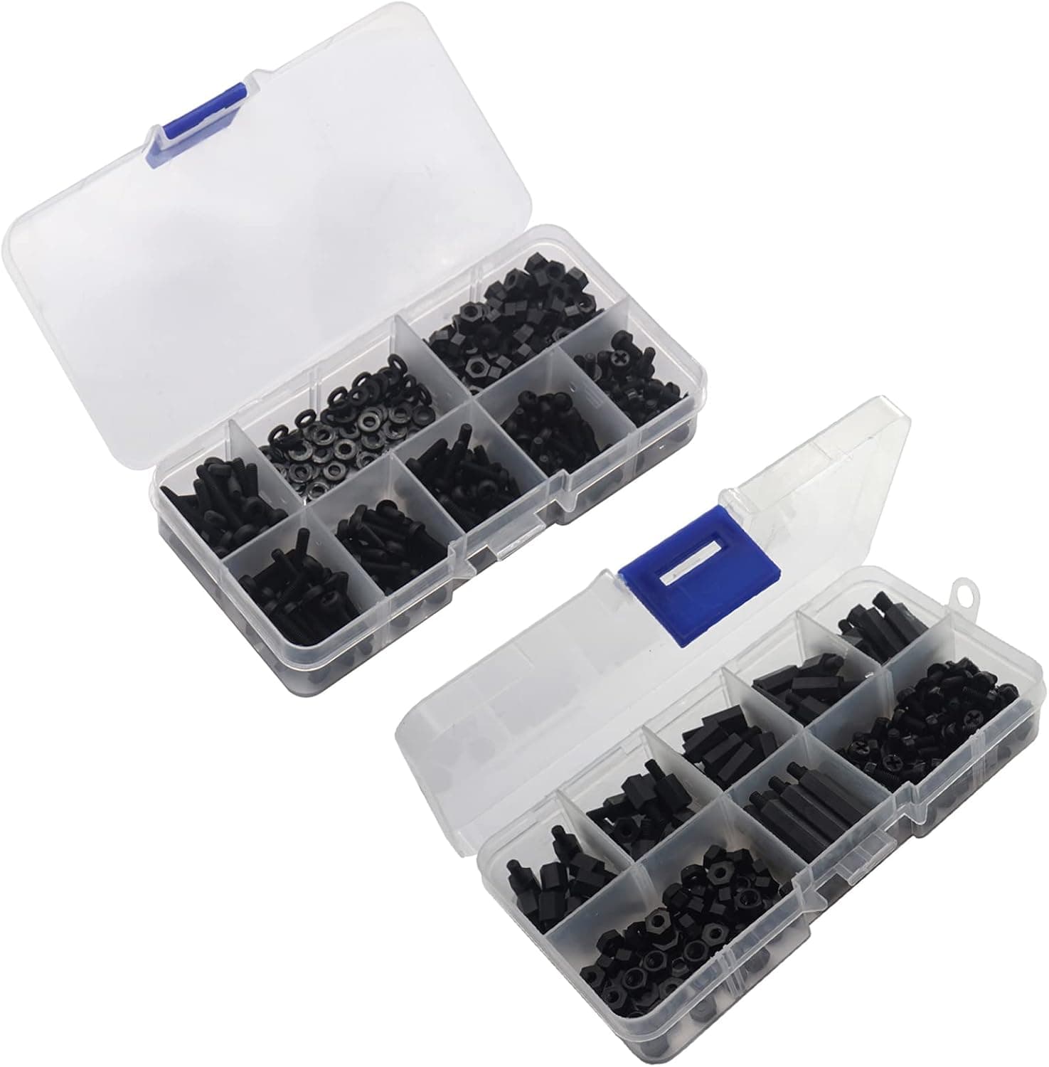 ShareGoo M3 Nylon Standoffs Hex Spacers Screws Nuts Kit for RC FPV Drone Quadcopter