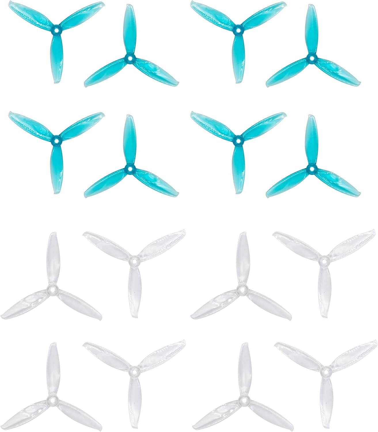 GEMFAN 5043 3-Blade Propellers 5 Inch Props (5.0 x 4.3) CW CCW for RC FPV Drone Quadcopter
