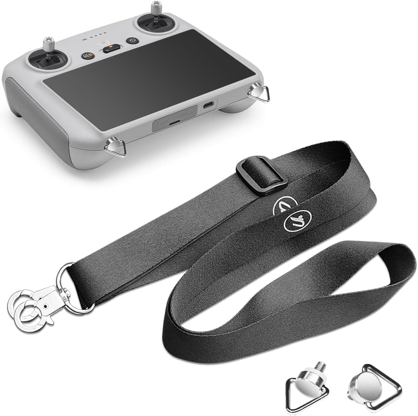Arzroic Lanyard Neck Strap for DJI RC/RC 2/RC Pro, Mini 5/4/3 Pro, Air 3S/3, Mavic 4 Pro