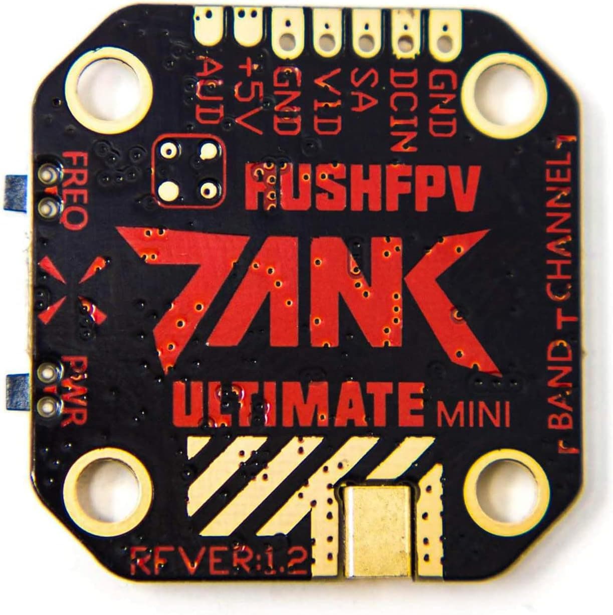 RUSHFPV Tank Mini FPV VTX 20x20mm 25-800mW 5.8GHz with MMCX Antenna