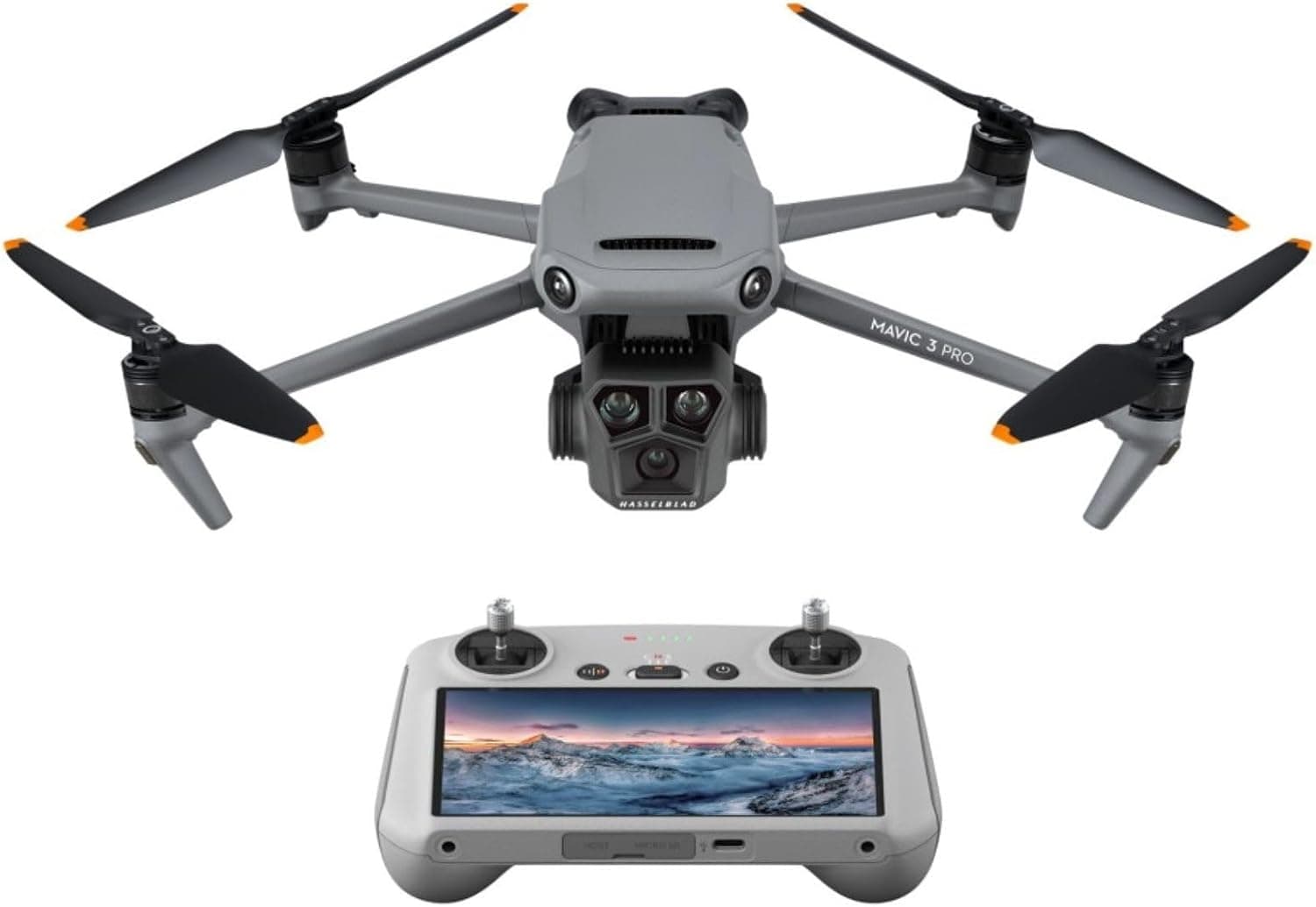 DJI Mavic 3 Pro with RC, Triple-Camera Drone, Hasselblad 4K Camera