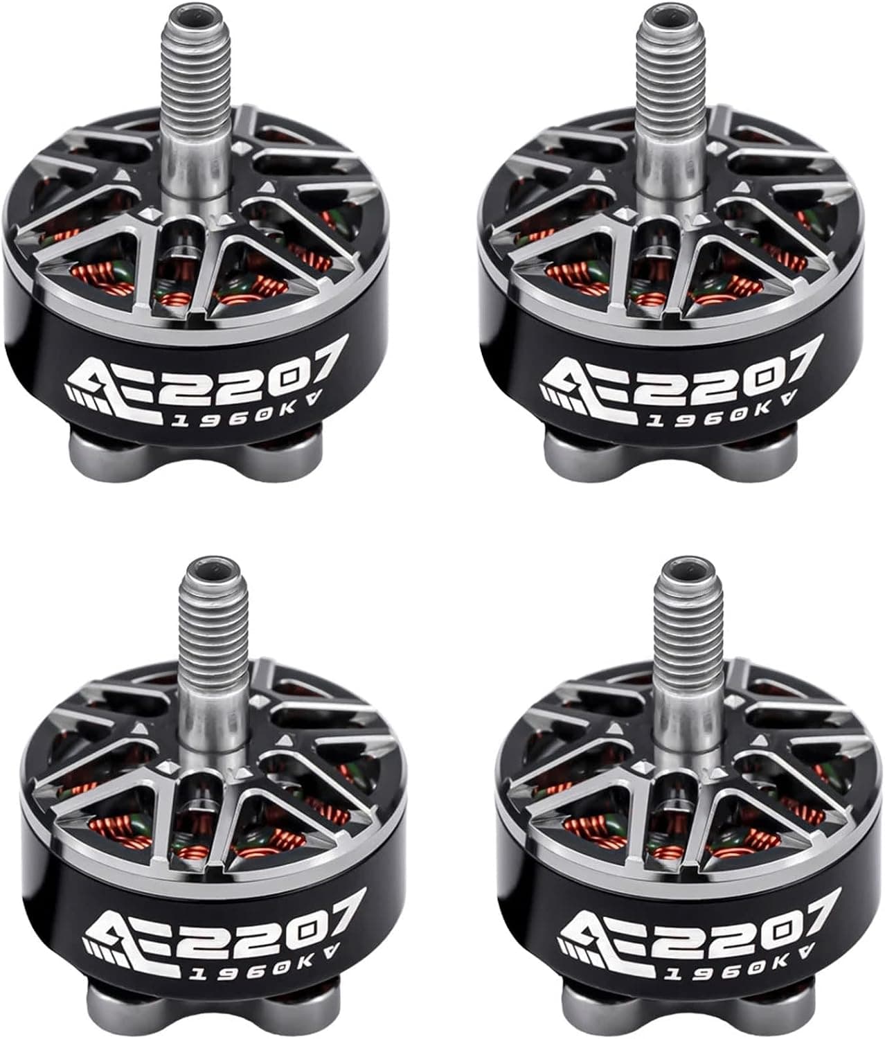 Axisflying FPV Drone Brushless Motor 2207 1960KV 6S for 5/6 inch (4pcs)