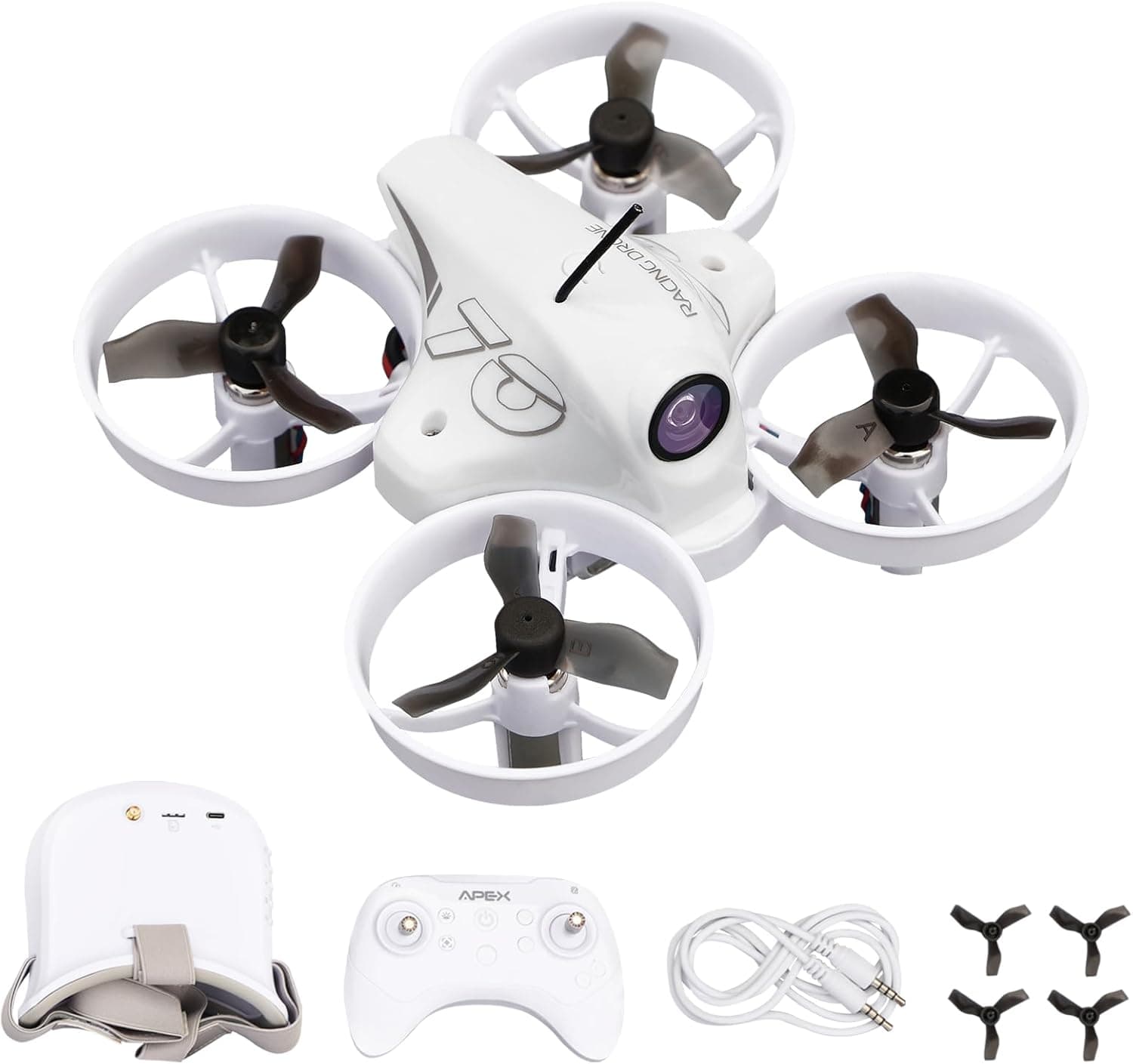 Buddy RC Mini FPV Drone Kit with FPV Goggles for Beginners
