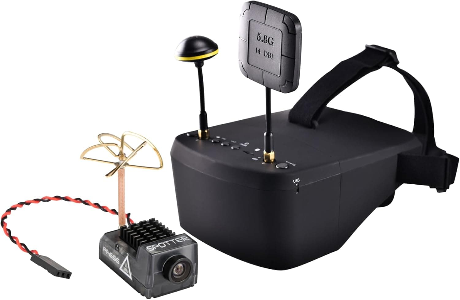SPEEDY BEE FPV Goggles and Camera Spotter Set