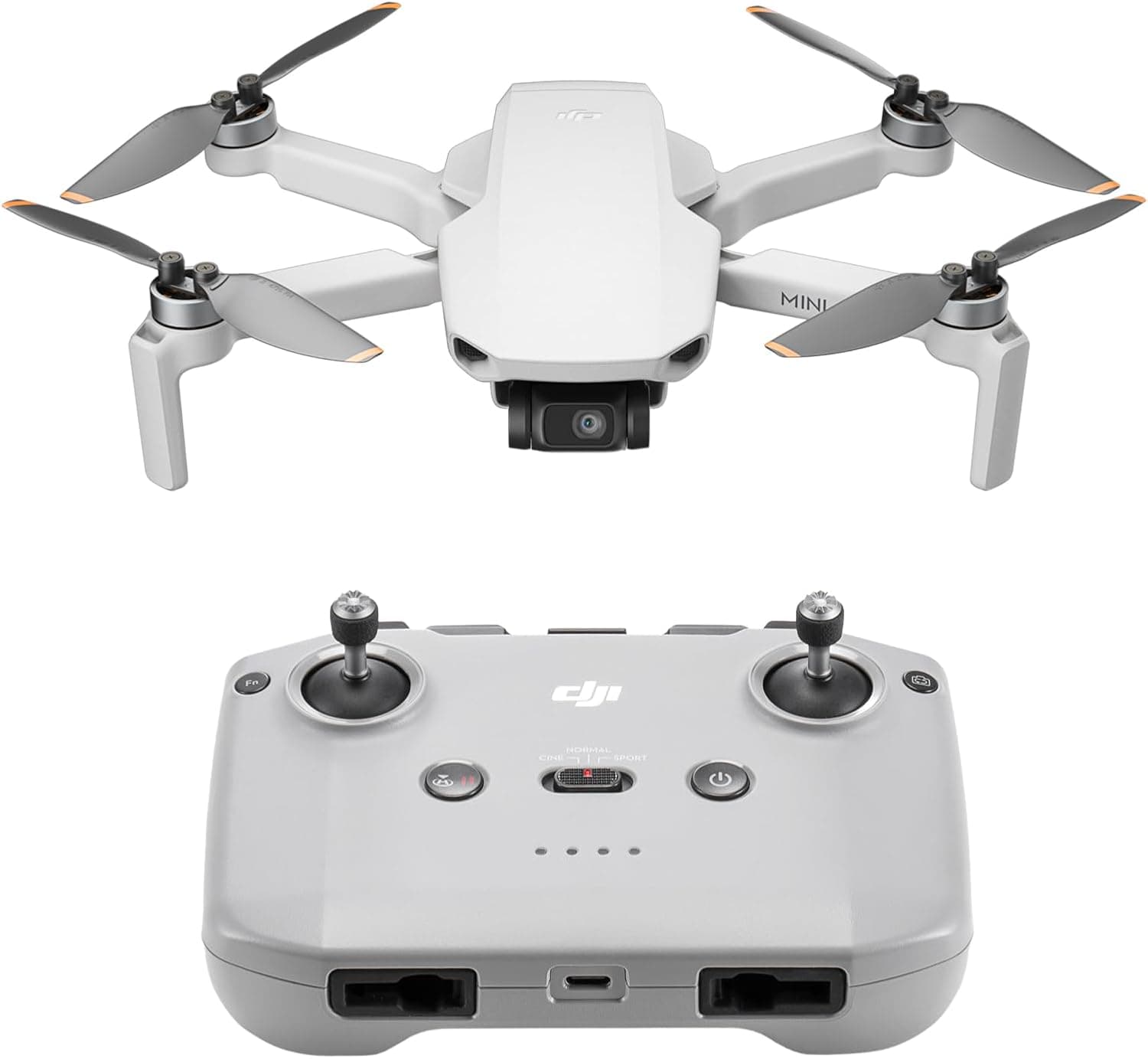 DJI Mini 4K, Drone with 4K UHD Camera, 3-Axis Gimbal, Under 249g (1 Battery)