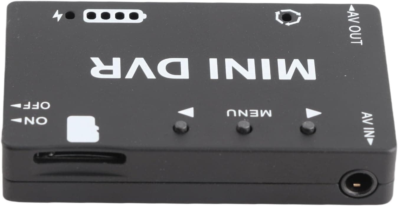 Mini FPV DVR Module Aluminum Alloy NTSC PAL Switchable Video Recorder with AV Output