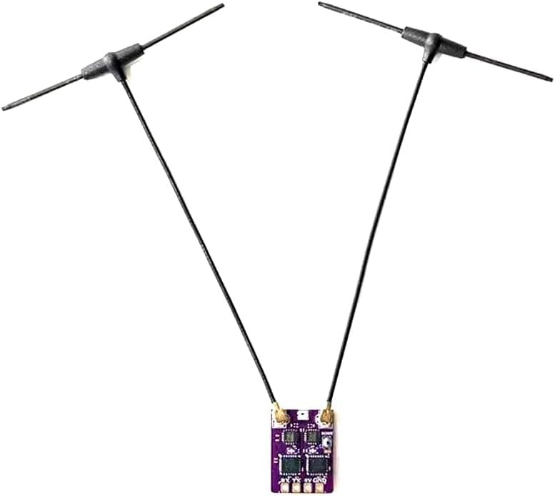 HeelAooRC ELRS 2.4G Diversity Receiver Dual Antenna RX Built-in TCXO Long Range