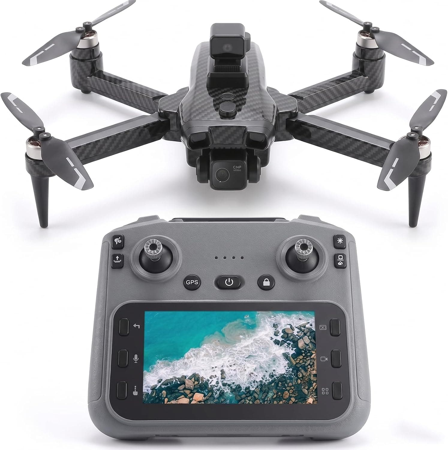 CHGLT Drone 4K Obstacle Avoidance GPS Foldable Under 249g 3-Axis Gimbal