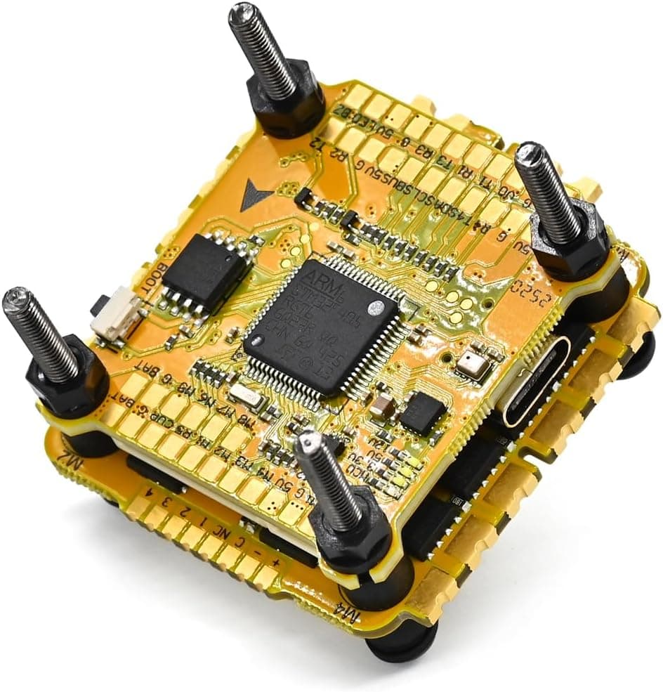 captainrc F405 Flight Controller 4-in-1 55/65A ESC Stack ICM42688p for FPV Freestyle Racing